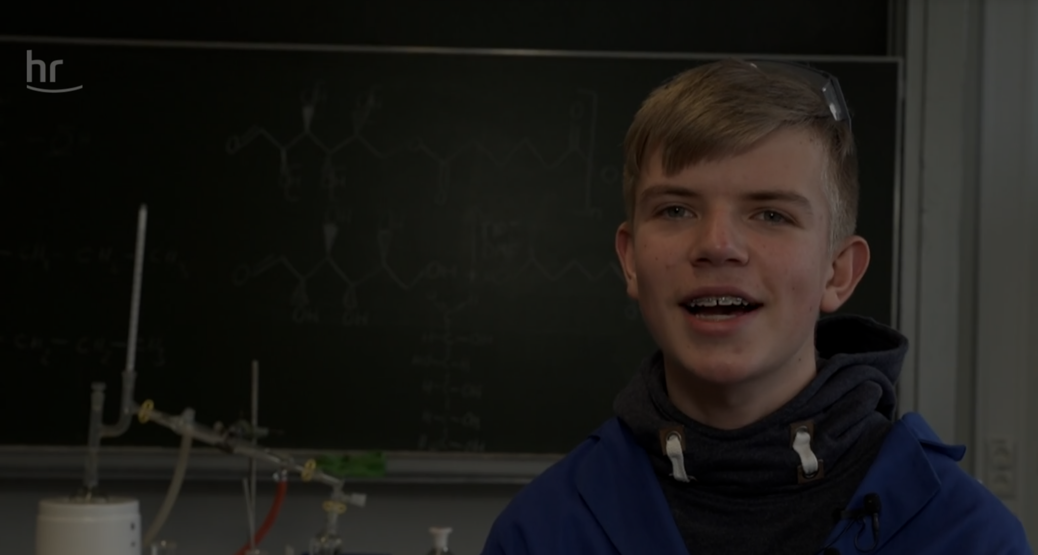 Hessenschau 13-Jähriger bei Chemieolympiade – Chemie &amp; Sport